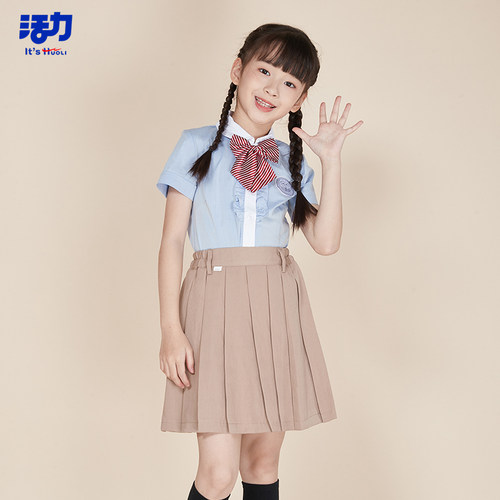 活力校服明德实验中小学生