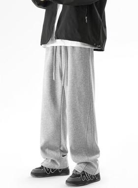 City Hipster 潮牌卫裤男春季2025年新款裤子宽松重磅350克休闲裤