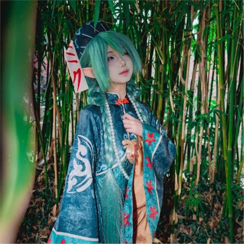 新款暗纹初音未来小僵尸3D