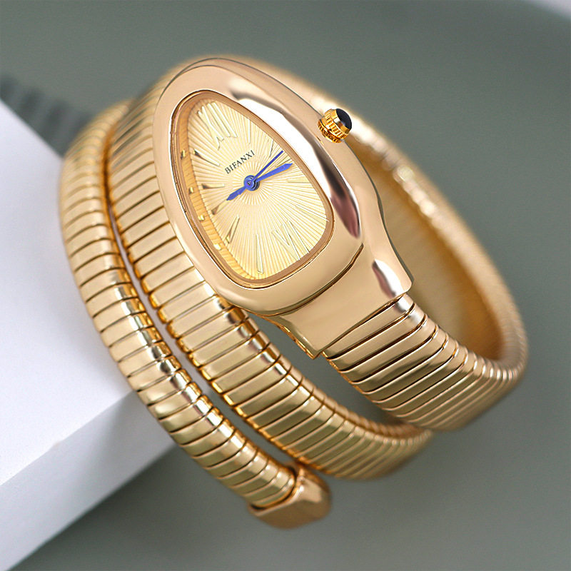 蛇形石英表女士时尚两圈钢带手表百搭渐变手镯表缠绕欧美腕表,服饰配件/皮带/帽子/围巾,指环,淘宝优惠券,粉丝福利购,淘宝优惠卷