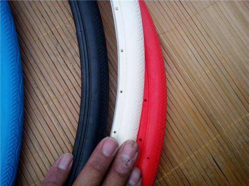 死飞实心胎不用充气26寸700c*23c公路自行车胎24*13/8免充气轮胎