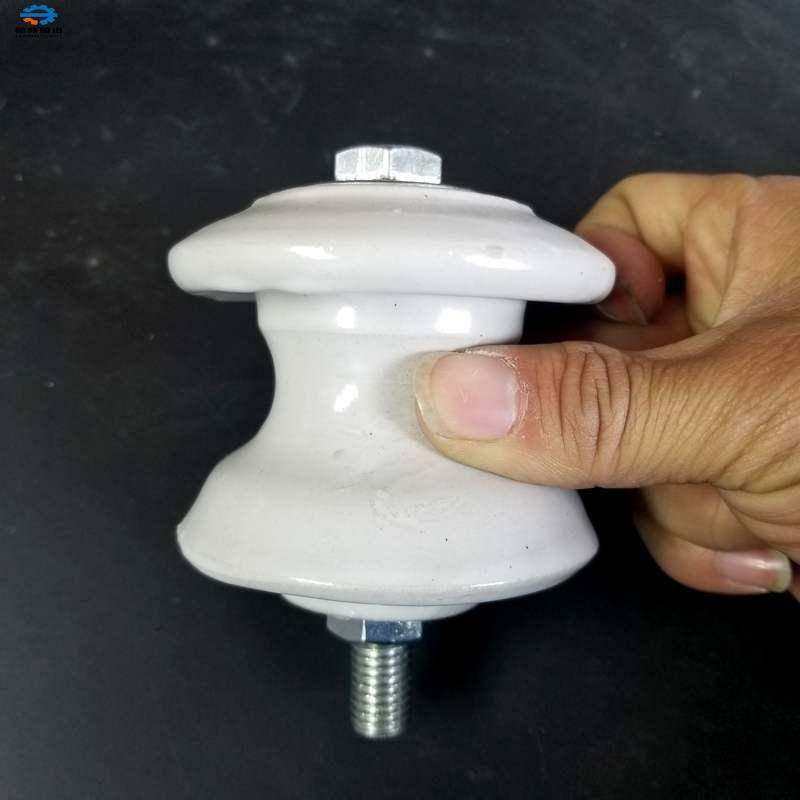 电线杆瓷壶绝缘磁瓶电工家用支撑柱式电缆设备电线绝缘瓷瓶老式