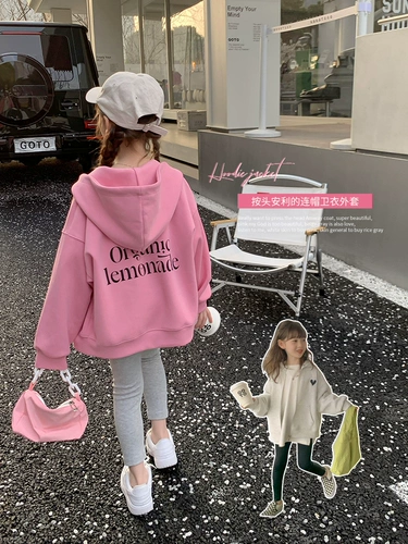 Толстовка, утепленная детская осенняя куртка с капюшоном, в западном стиле, подходит для подростков, коллекция 2023