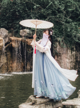 汉服女襦裙古装中国风衣裳南雅集浮梦沧海花嫁龙母游园惊梦柒锦阁