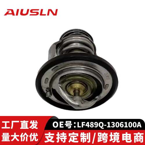 适配力帆820汽车配件零部件节温器LF489Q-1306100A跨境