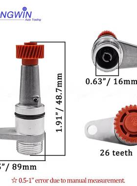 适用于现代传输速度传感器43621-02510 26齿