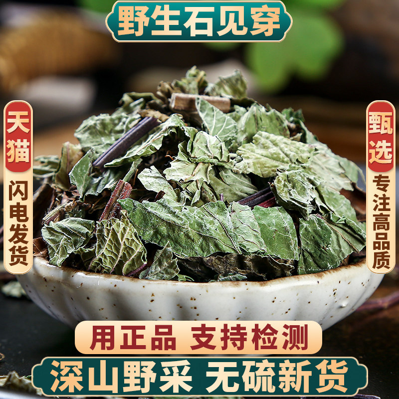 野生石见穿中药材500克石见穿石见川石大川五凤花新货中草药无硫