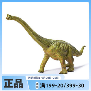 RECUR软胶恐龙玩具男孩仿真动物模型小腕龙霸王龙风神翼龙塑胶软