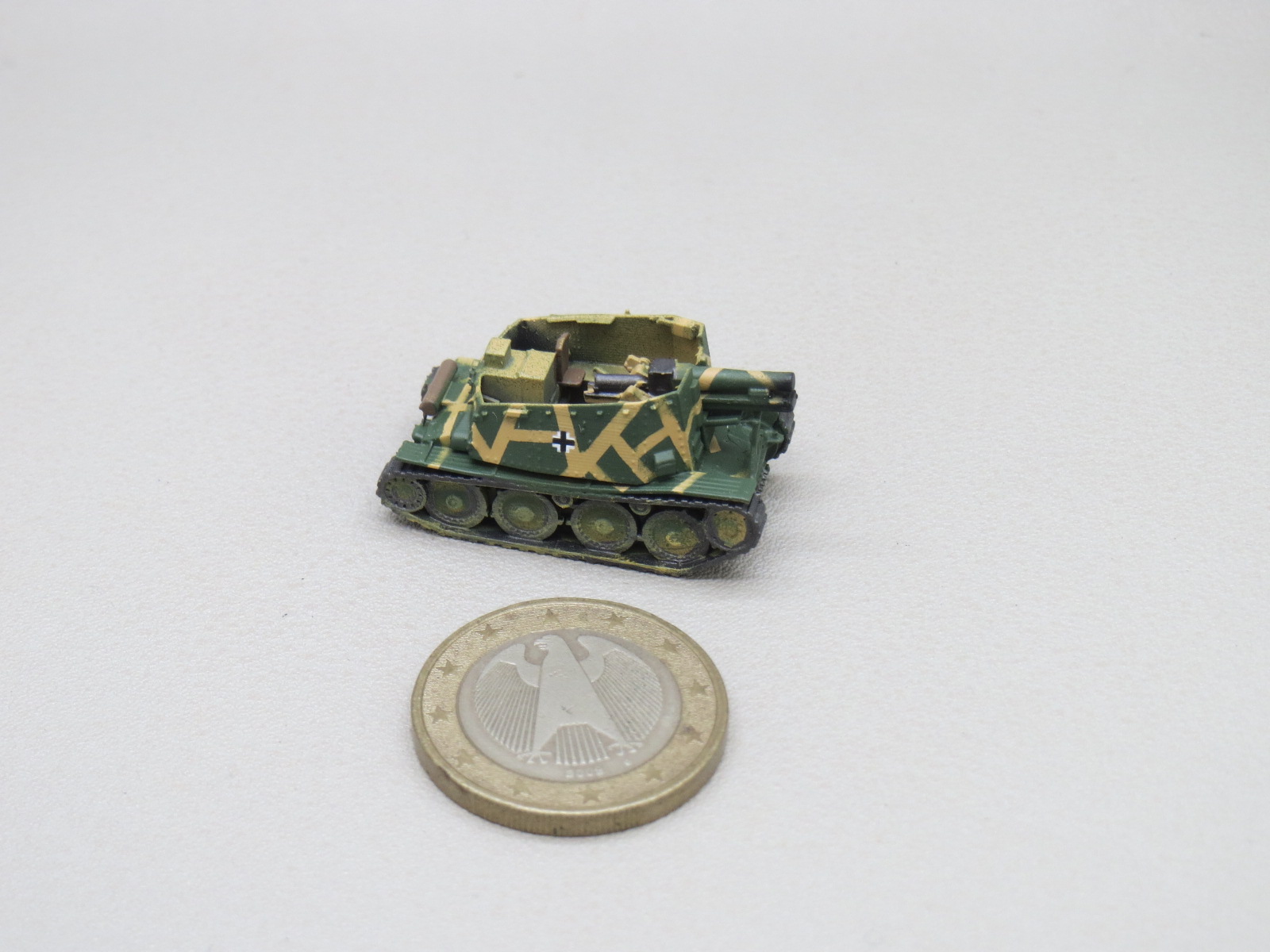 【现货】 144 德军 Sd.Kfz.138/1 Geschutzwagen 38 H s.IG.33/1