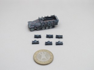 Wurfrahmen Fuss 144 Stuka Sd.Kfz.251 德军 现货