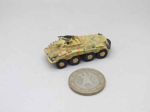 【现货】1/144 WWII German Sd.Kfz.234/3 8-Rad Armoured Car