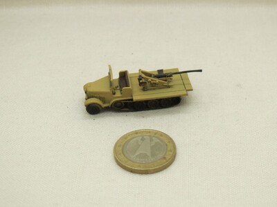 【展示】1/144 WWII German sdkfz 6/2 with 37 mm flak 36