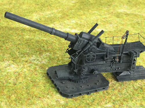 【展示】144金属部队二战德军35.5CM SUPER HEAVY HOWITZER 火炮