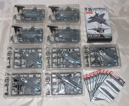 【现货】F-TOYS食玩 1:144 HIGH SPEC高精度6 F-35A F-35b闪电II