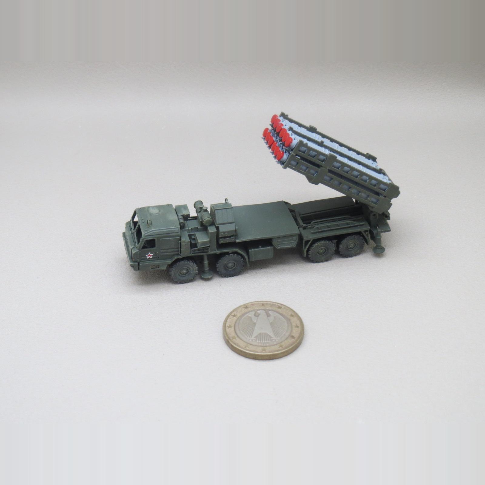 【展示】1/144 现代俄军 S-350中程地对空导弹系统