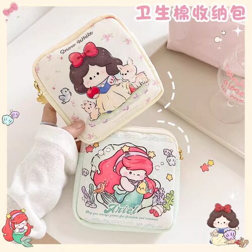 卫生巾收纳包姨妈m巾护垫帆布袋