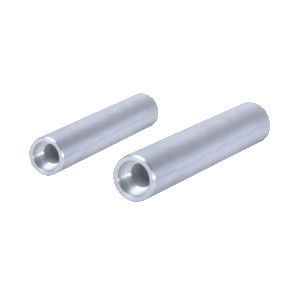 滚轮 中空铝合金型 直柱形/圆弧形 无衬层QAY01-D30-L10-d10-B4-P