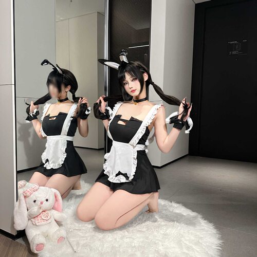 大码性感女仆cosplay制服套装纯欲风女佣角色扮演