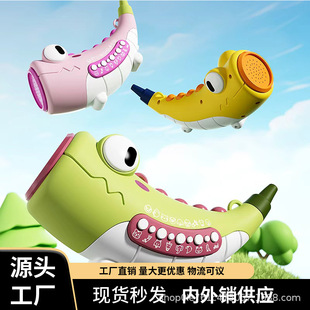 新款动物号角儿童玩具趣味喇叭30种音效模拟叫声小鸟口哨乐器