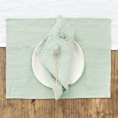 亚麻餐巾装饰餐垫纯色抑菌