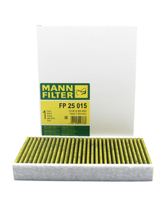 曼牌活性炭空调滤 FP25015*2 适配特斯拉Model3滤芯格清器内置2只