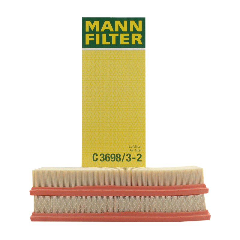 曼牌空气滤芯C3698/3-2空气格滤芯适用C级/CLK/GLK/R级对装BBA