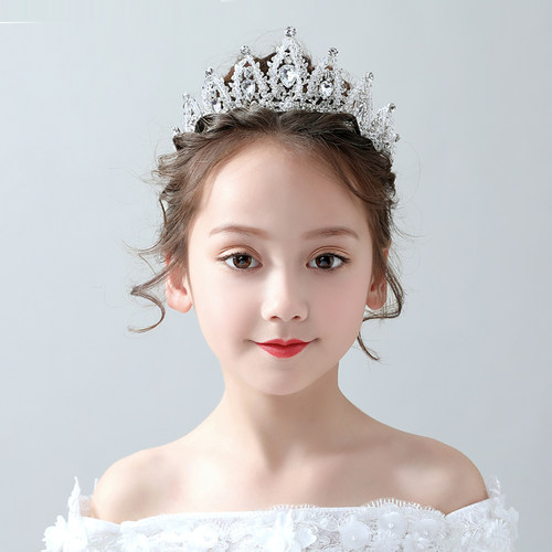 4岁以上仙女水钻皇冠儿童发饰