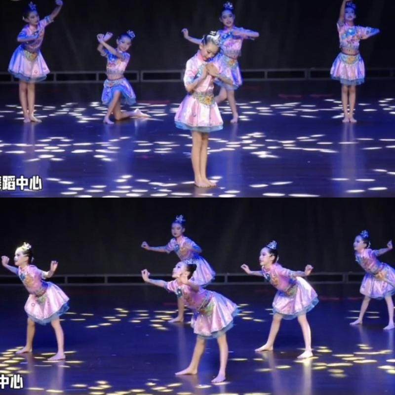 舞蹈服国庆儿童古典舞演出服