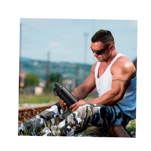 Insulated Water Bottle, 1000ml 32 oz Stainless Steel Double