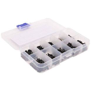 500Pcs M2 M2.5 M3 KM Screw Flat Head Phillips Screws Laptop