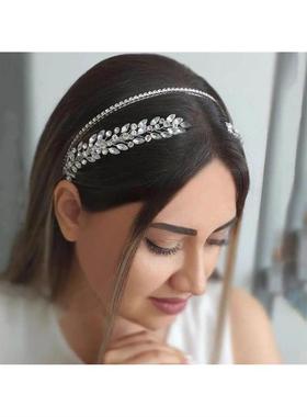 DZ056 Bridal Hairband Baroque Headband Bride Hair Jewelry Pa