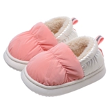 Детские зимние нескользящие туфли для мальчиков, удерживающие тепло тапочки, обувь, подходит для подростков, семейный стиль