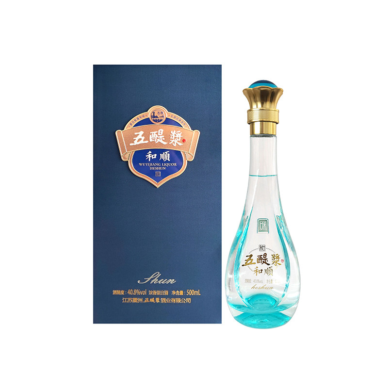 五醍浆·和顺 整箱六瓶装 298元/瓶 40.8度 浓香型 盐城特产 盒装