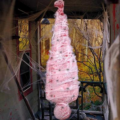 假尸体道具叁人党恐怖万圣节道具