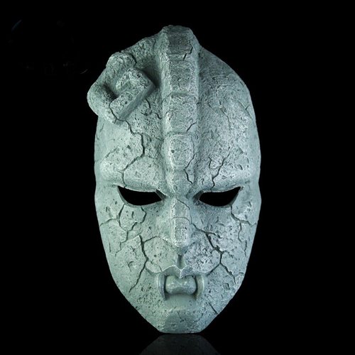 石像鬼面具全脸cos万圣节jojo冒险面罩儿童日系卡通动漫帅气头套