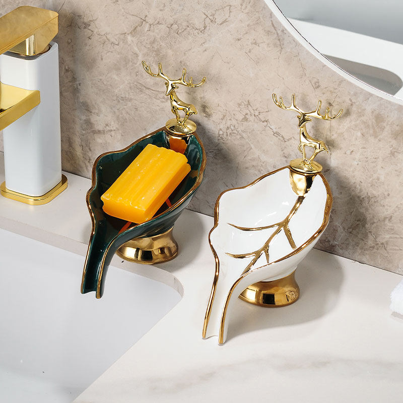 肥皂盒壁挂式沥水免打孔家用轻奢新款卫生间不积水放香皂盒置物架,家庭/个人清洁工具,皂盒,淘宝优惠券,粉丝福利购,淘宝优惠卷