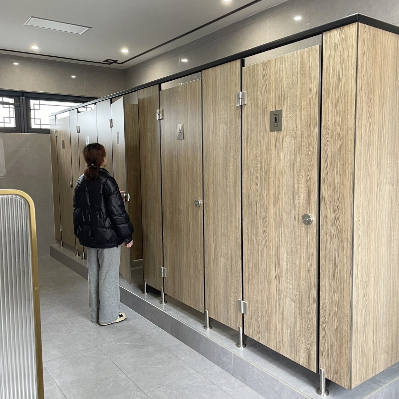 公共厕所成品抗倍特隔断淋浴房防水pvc板材简易安装卫生间隔墙门