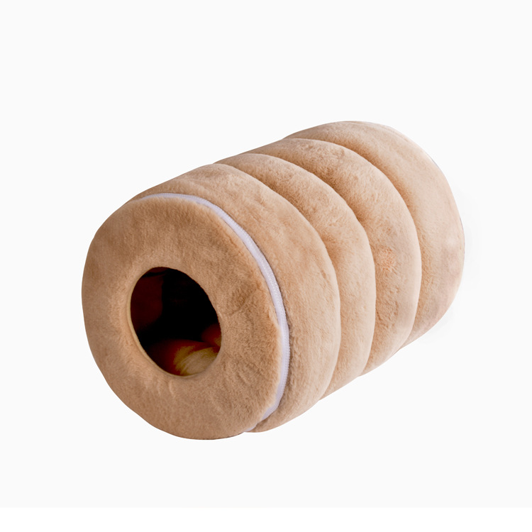 创意全封闭式小型狗窝新款圆形猫窝可拆洗冬天保暖宠物窝宠物用品