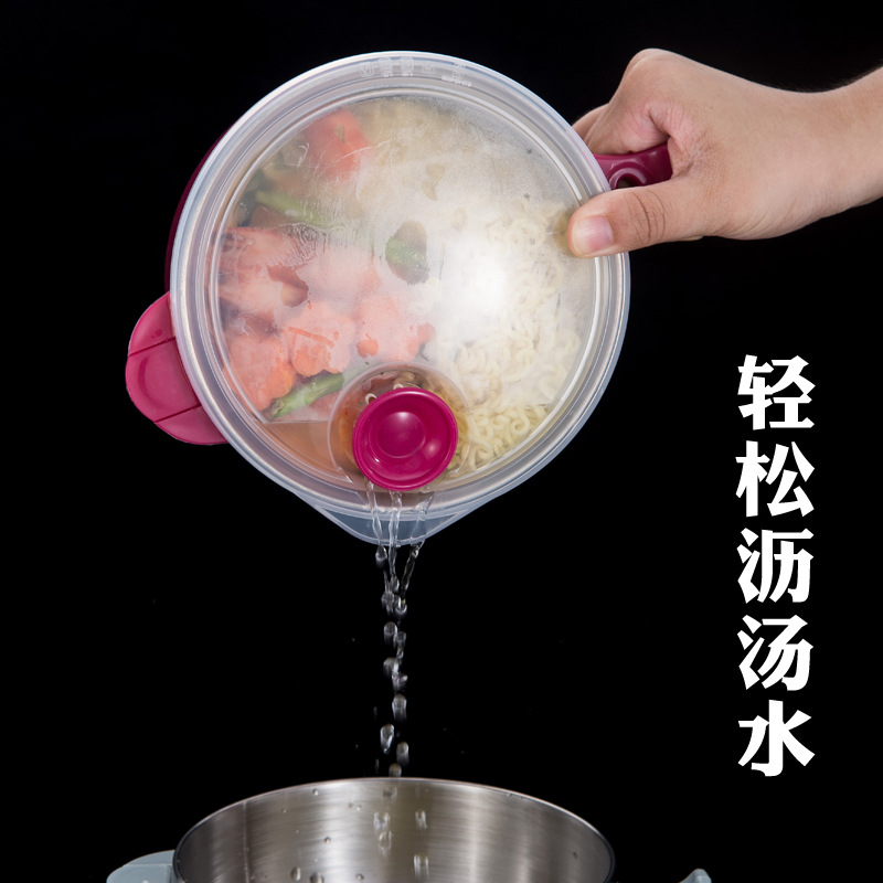 泡面碗不锈钢注水保温饭盒大容量学生上班族打饭碗宿舍泡面快餐碗