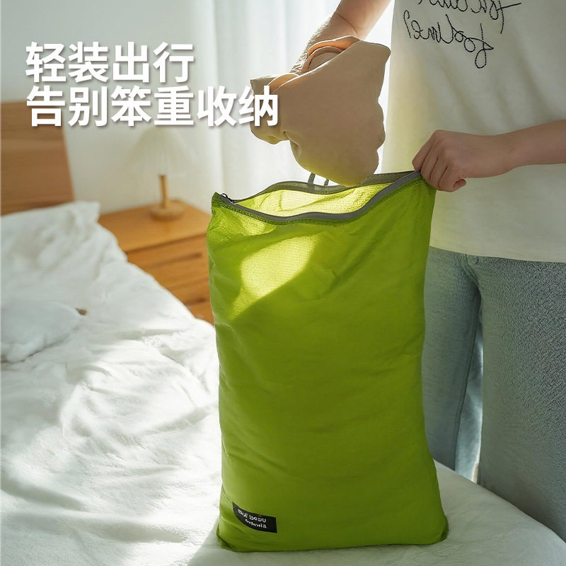 涂硅防水大容量脏衣袋衣