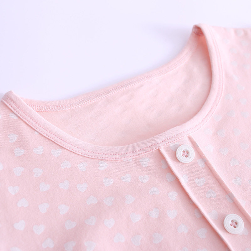 儿童睡裙长袖春夏秋冬爸妈亲女童裙子夏天宝宝家居服空调服公主款
