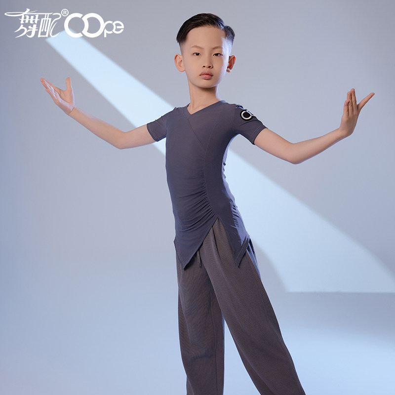 oope舞配拉丁舞练功服2024新款男