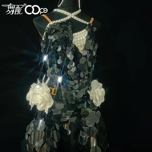 oope舞配冠军专业比赛服舞服表演出服国标拉丁舞花服新款赛服定制