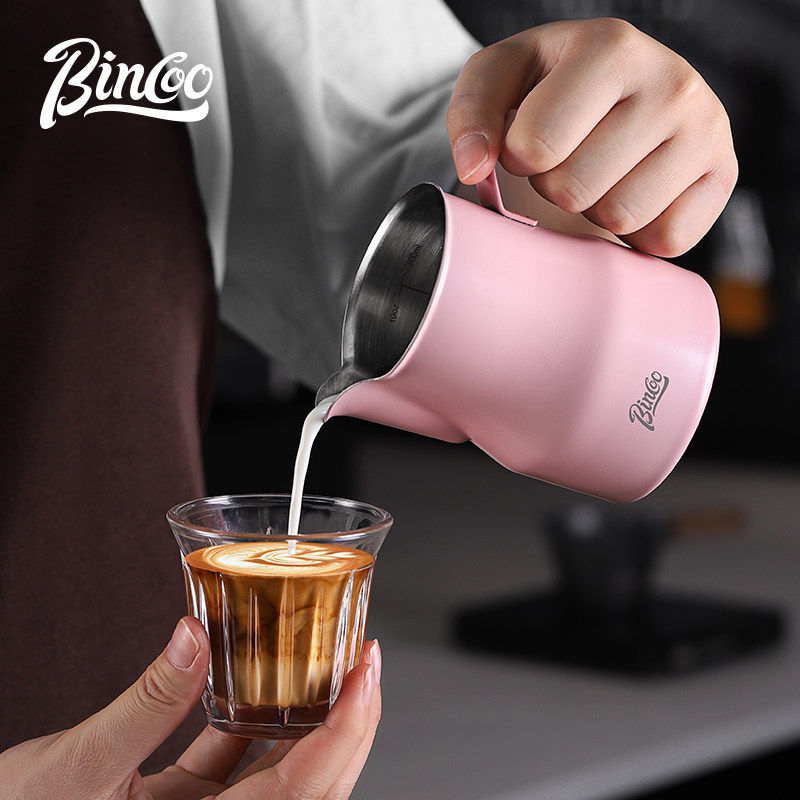 Bincoo意式咖啡拉花缸304不锈钢专业大肚打奶缸450ml拉花杯奶泡杯,餐饮具,拉花缸/拉花杯/打奶缸,淘宝优惠券,粉丝福利购,淘宝优惠卷