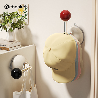 mrbasket挂帽子收纳神器吸盘挂钩