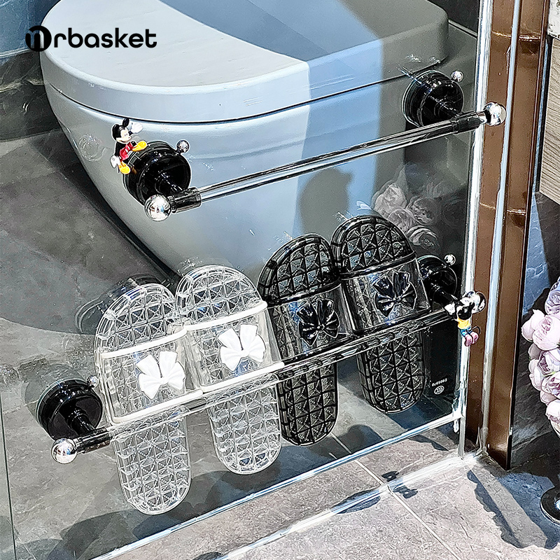 mrbasket吸盘拖鞋架无痕上墙