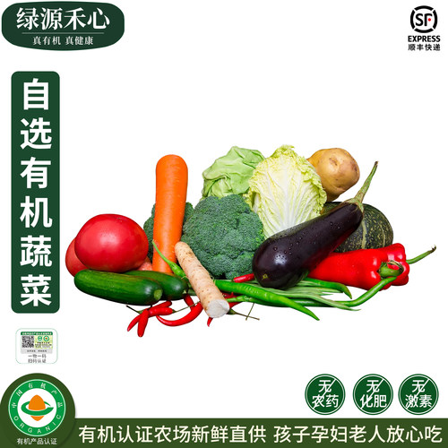 有机蔬菜新鲜应季高端健康蔬菜