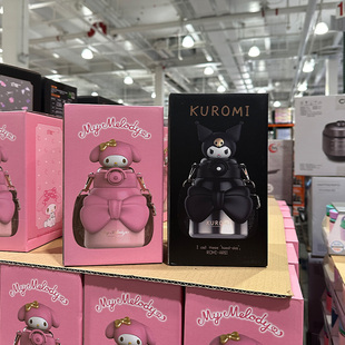 Costco代购 三丽鸥阳光吸管保温杯700ml酷洛米美乐蒂儿童吸管水杯