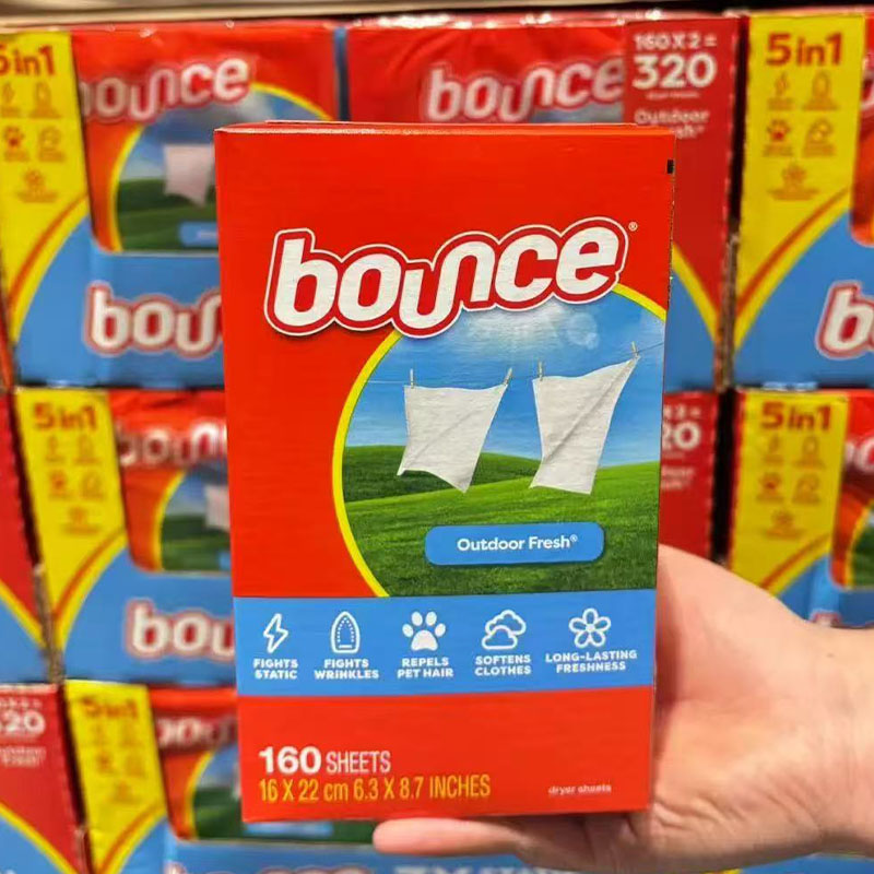 Bounce邦氏烘衣機用織物柔軟紙