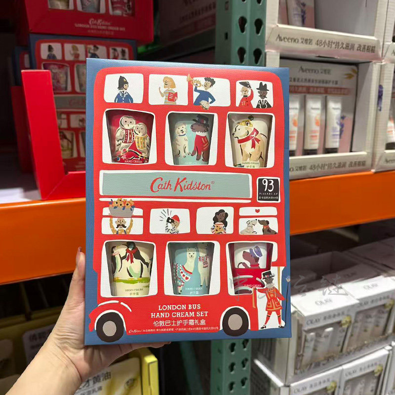 CathKidston伦敦巴士护手霜礼盒